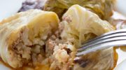 Incredibly delicious cabbage rolls, groats and mushrooms do the job here. My favorite recipe