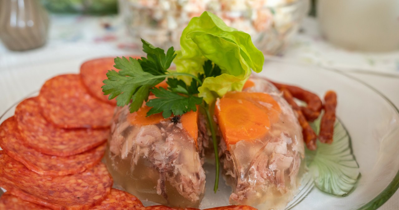 In the Polish People's Republic it was on the table at every party. Make it for St. Andrew's Day and you will delight your guests