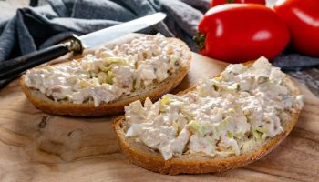 The best egg spread for sandwiches. The secret is one addition