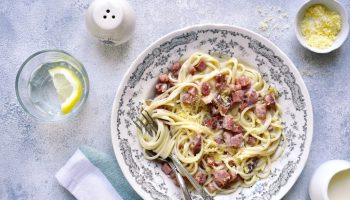 This is one of the most delicious Italian pastas. Make carbonara for dinner