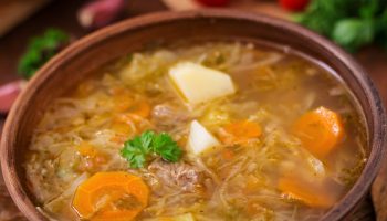 This soup should be number one in the kitchen in winter. It cleanses your intestines, warms you up and fills you up for a long time