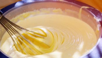 Recipe for homemade mayonnaise from an old cookbook. Thick and rich, the vegetable salad will be delicious