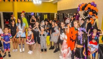 Halloween at Swiss Park brings together residents for a night of scares, costumes and prizes