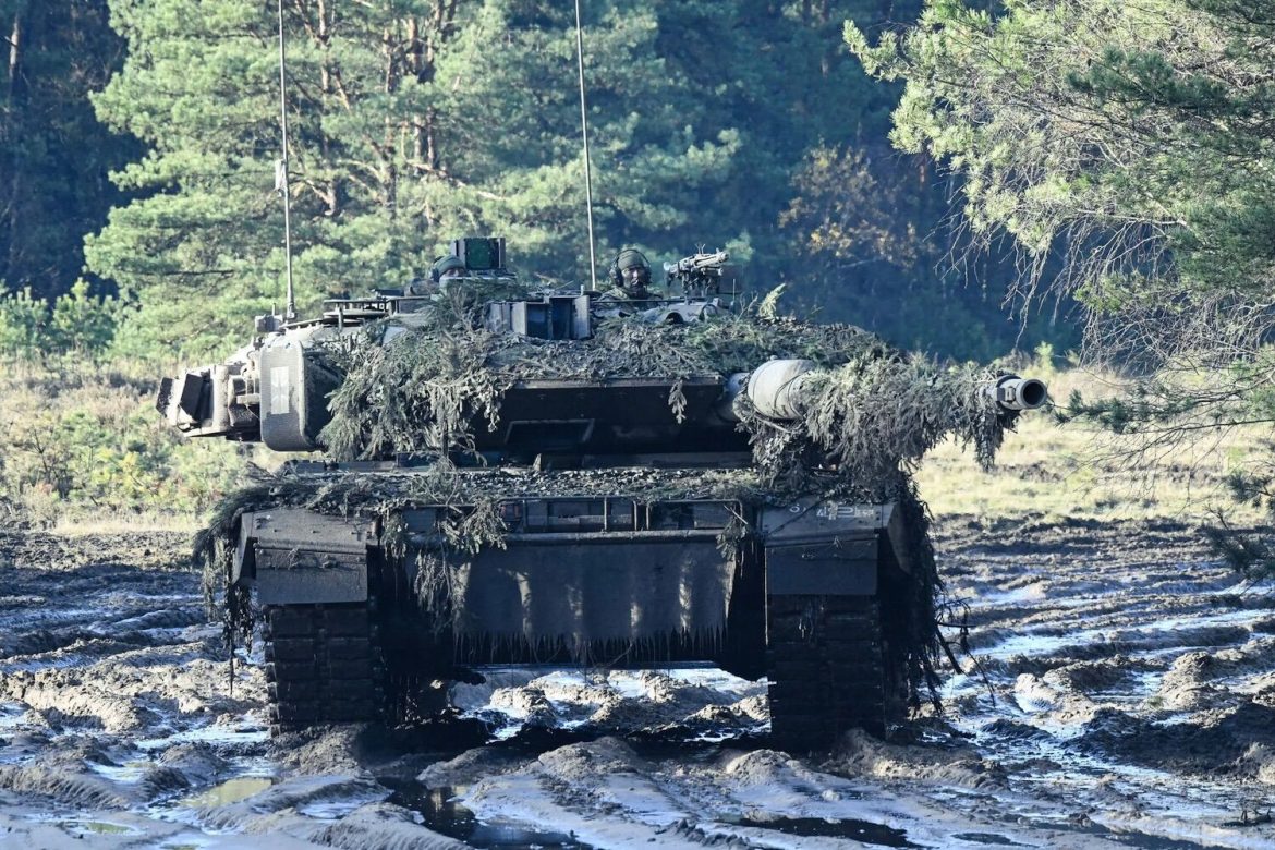 Unusual German brigade takes its most advanced tank to the NATO border: the Leopard 2A8

