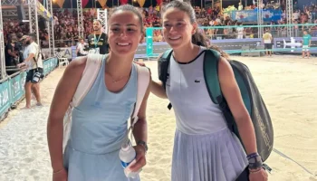 Sensação brasileira, Vitoria Marchezini conquista bi do beach tennis em Aruba image