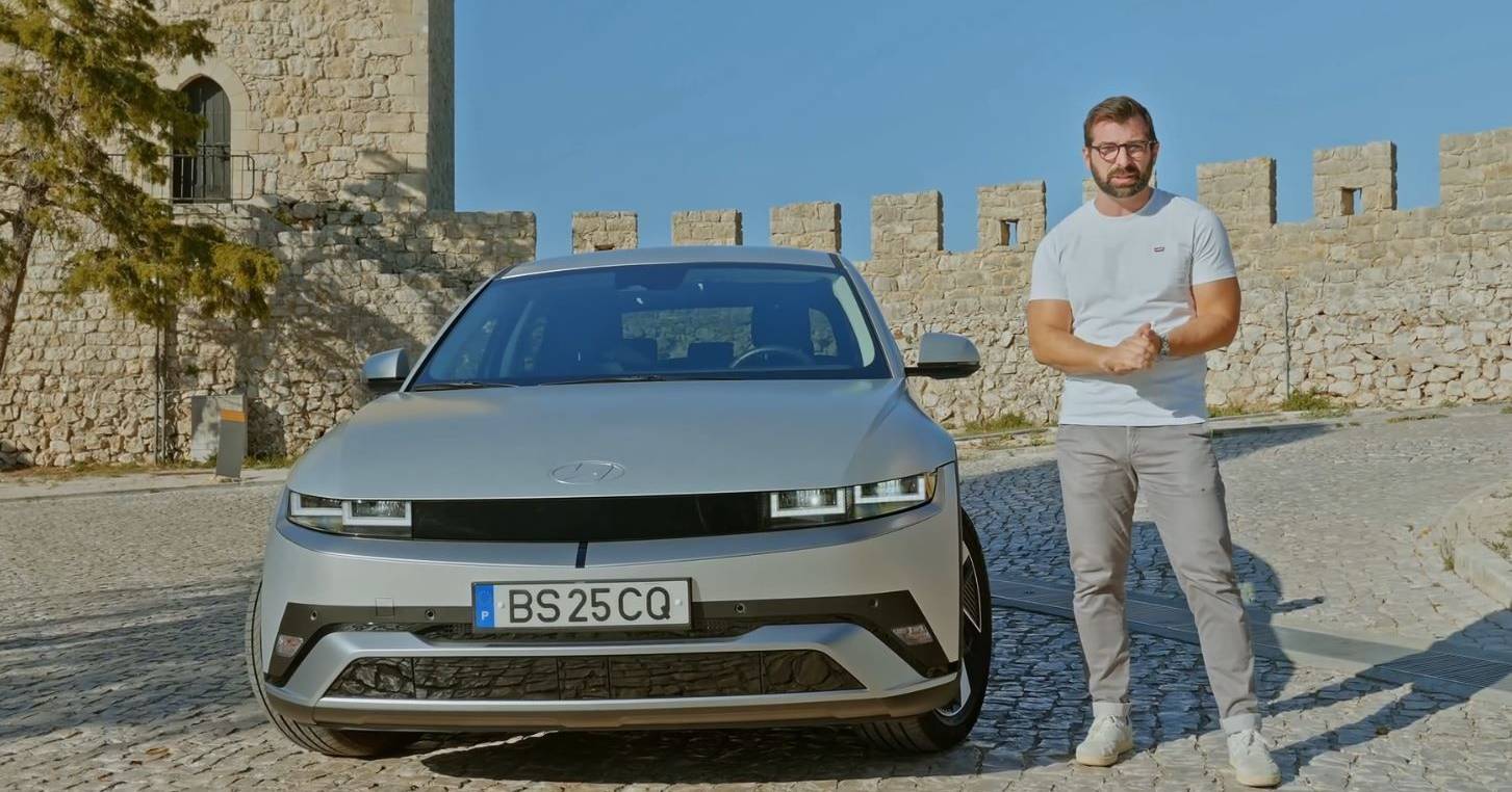 Behind the wheel of the Hyundai Ioniq 5