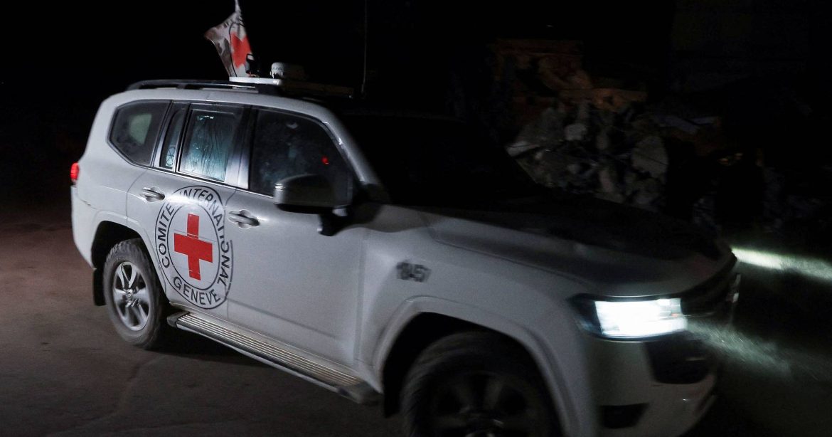 Hamas hands over body of alleged hostage to Red Cross
