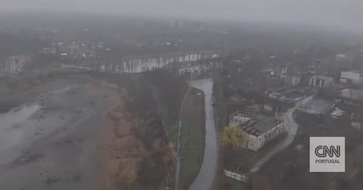Not a soul is seen: aerial images show the extent of the destruction on the outskirts of Pokrovsk