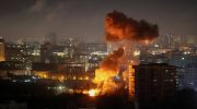 Large-scale attack on Kiev leaves one dead and 15 injured
