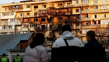 “We are innocent people": the sound of explosions has already become familiar to Kiev residents