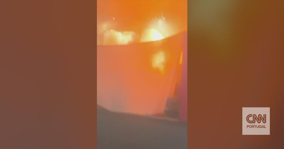 The first images of the fire that hit a COP30 pavilion
