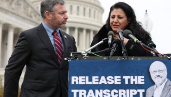 Kashoggi's widow and Democrats demand release of transcript of call between Trump and Saudi prince