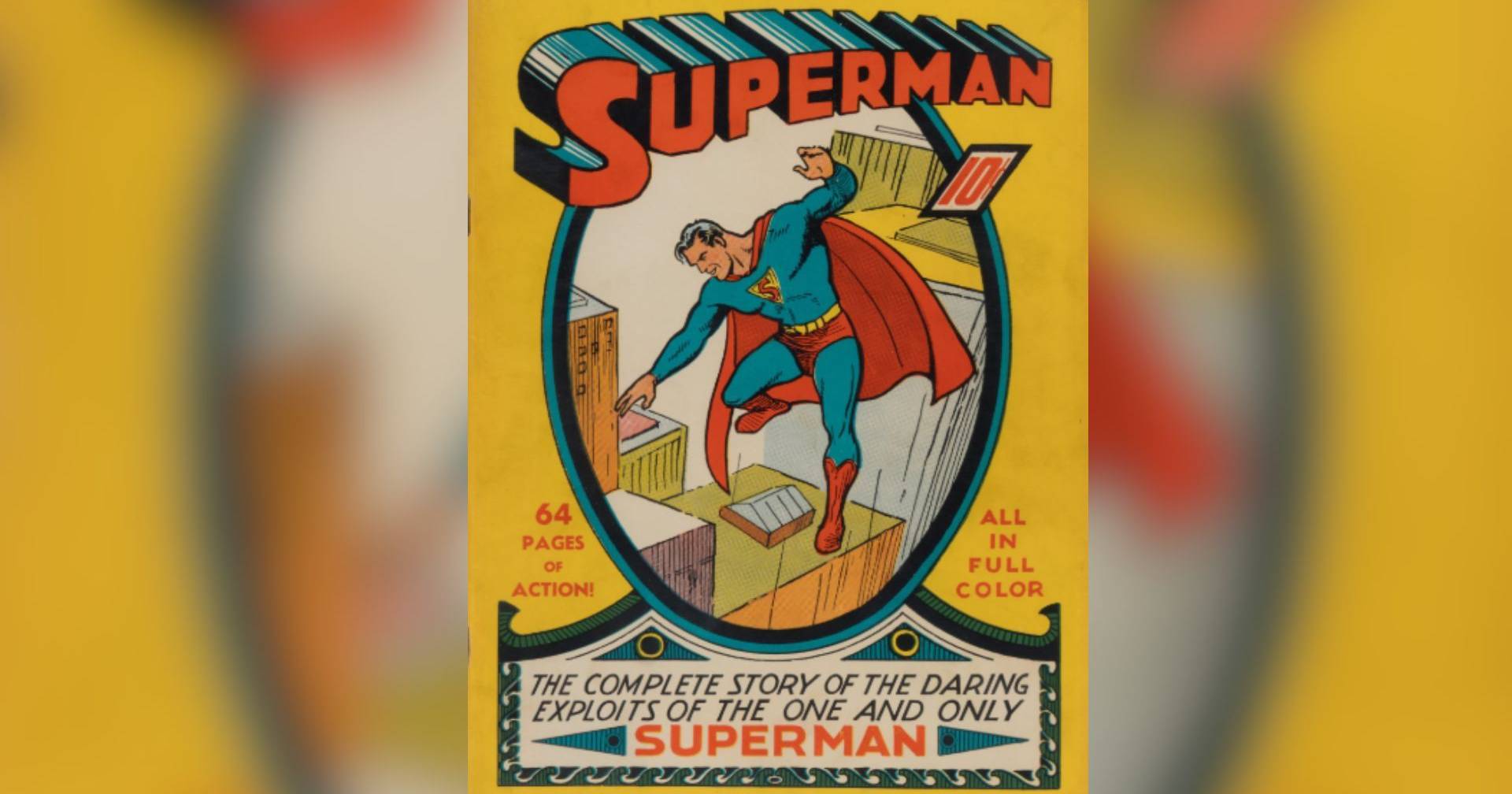 Discovered in a basement, rare first edition of Superman becomes most expensive comic book ever