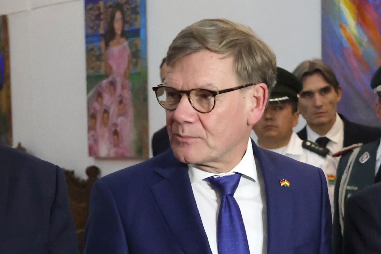 China pressures and expects help from Germany; you won't have much luck