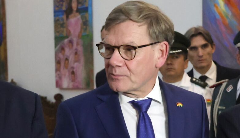 China pressures and expects help from Germany; you won't have much luck