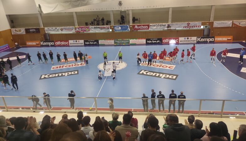 Tickets sold out for… handball friendlies. Because Moimenta da Beira is also Portugal