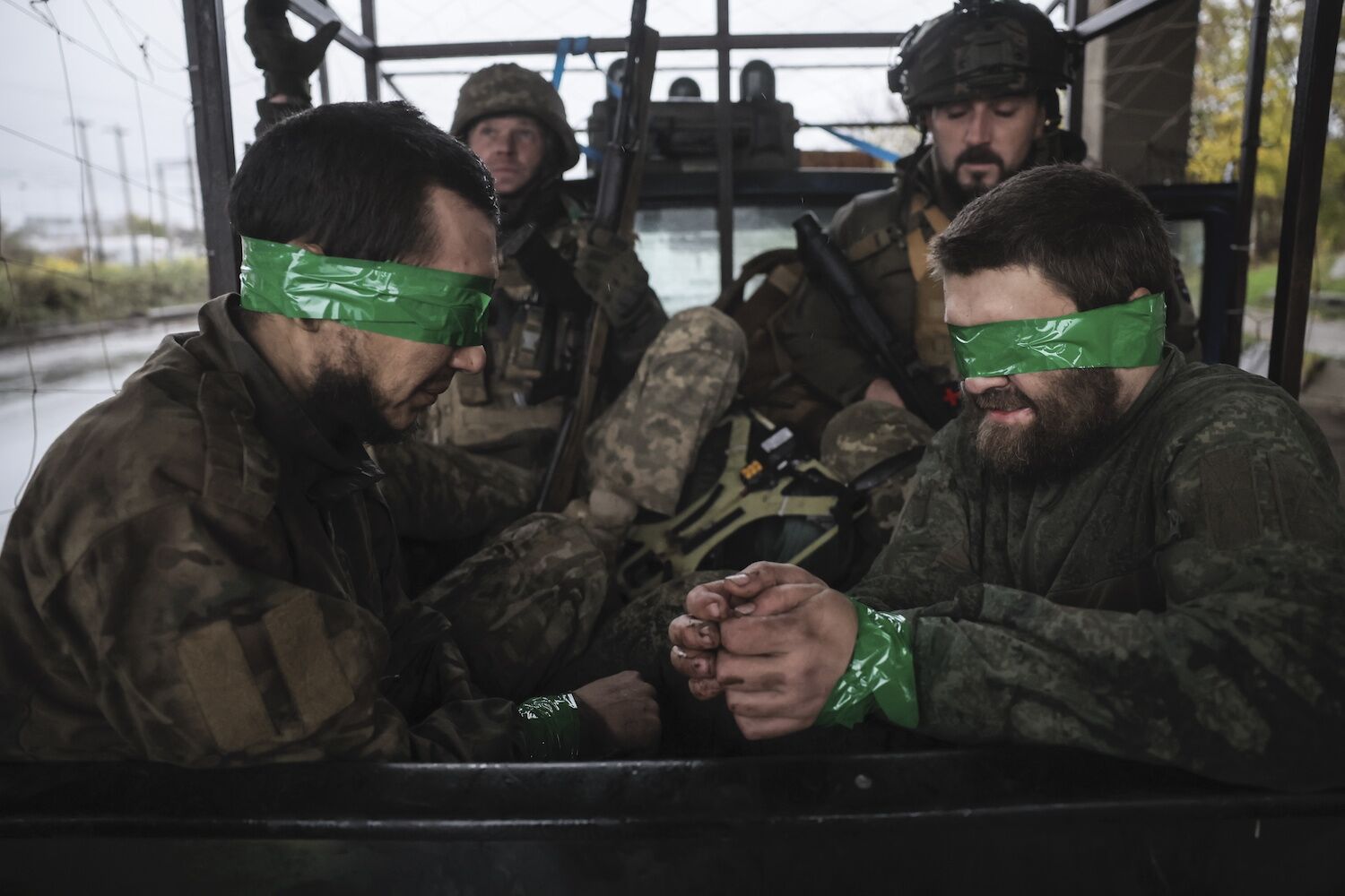 The war in Ukraine is more intense. 4 soldiers per km is very little