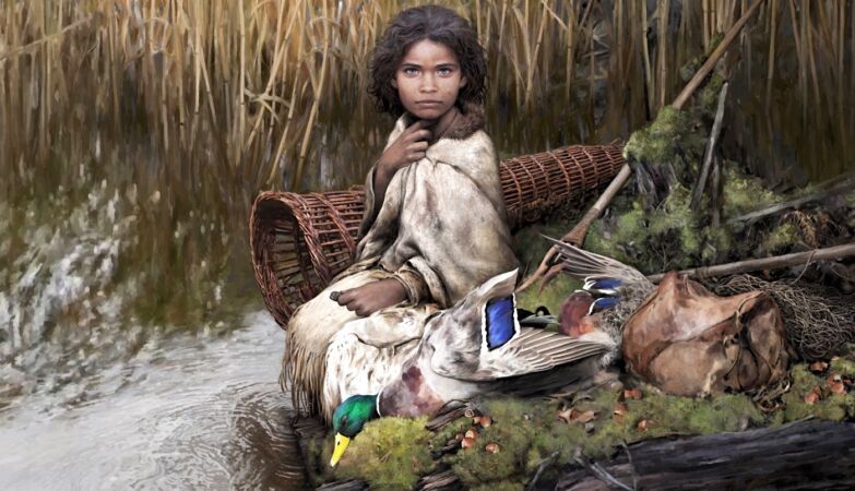 10,000-year-old gum was chewed by a Stone Age teenager