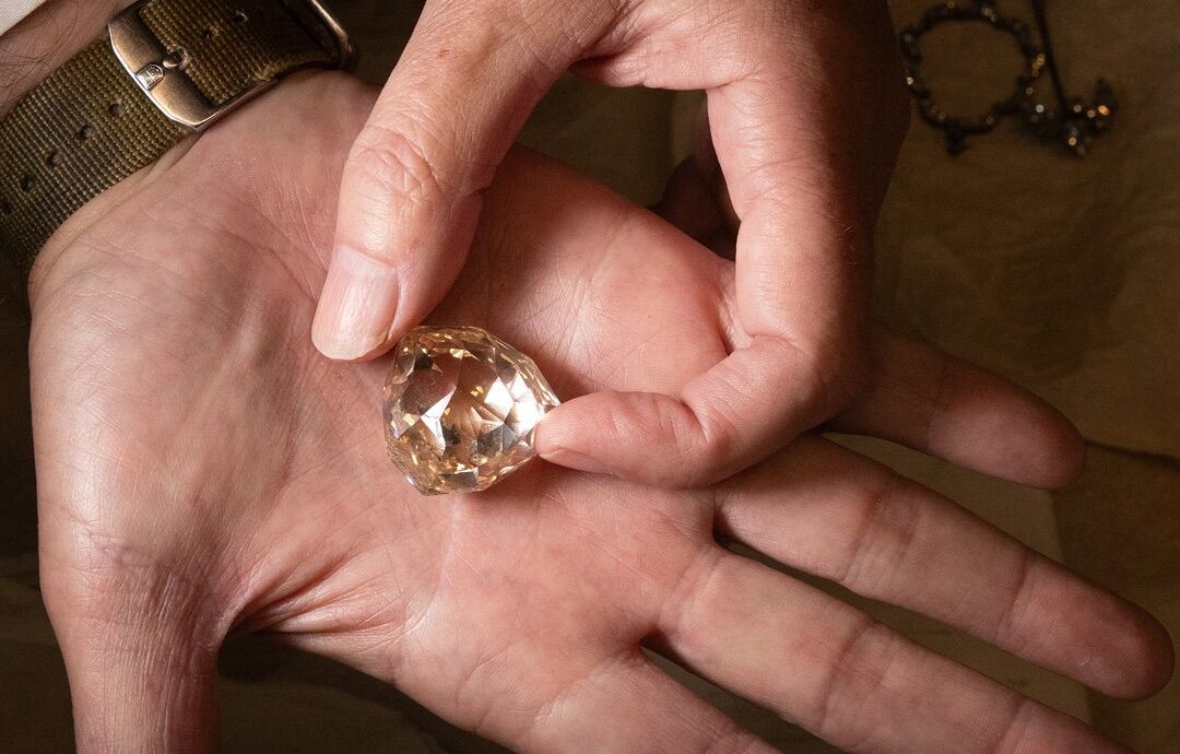 Historic diamond that was said to be lost forever was finally safely kept in a safe