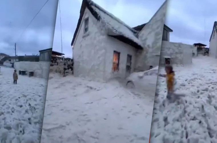 Sea foam has covered a fishing village in Ireland. How was the rare phenomenon possible?