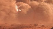 A NASA rover has detected electrical discharges - "minilightning" - on the planet Mars