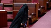 Australian senator suspended for 7 days for wearing burqa in anti-burqa protest