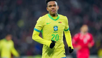 Estêvão scores a penalty and equalizes for Brazil against Tunisia; see the bid