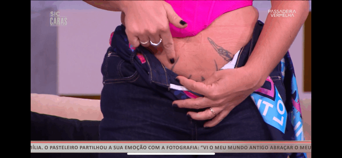 “I was drunk.” Sara Norte shows tattoo in 'peculiar' place and is alerted