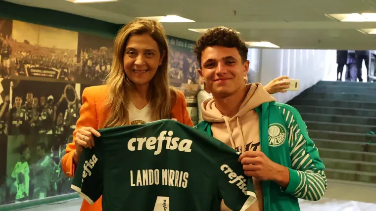Formula 1: what is Lando Norris' relationship with Palmeiras?