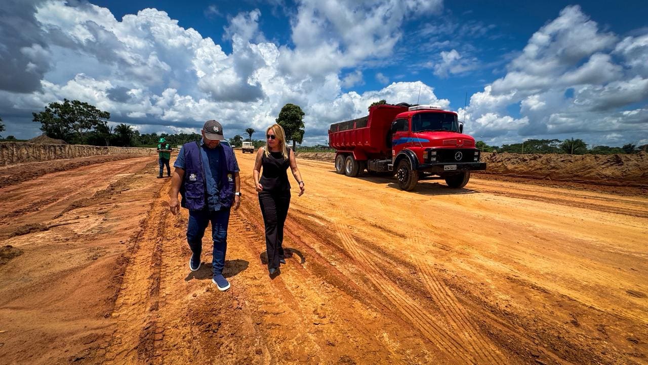 Works on the Rio Branco Road Arco gain pace with progress on lots 1 and 2