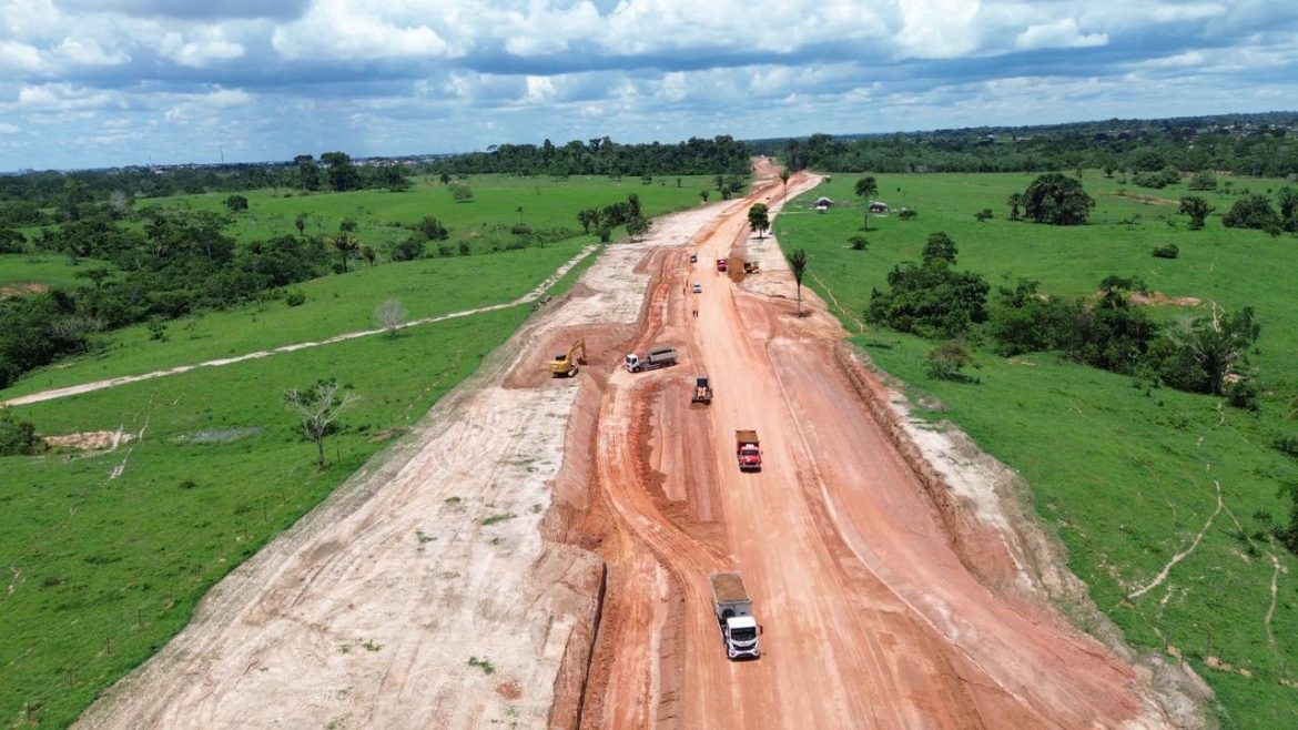 Works on the Rio Branco Road Arco gain pace with progress on lots 1 and 2
