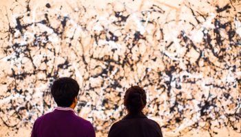 Jackson Pollock's paintings could (only) have been made by children