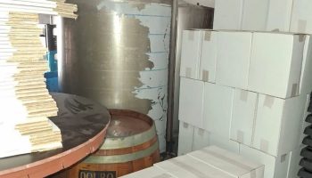 Illegal Douro wine scheme discovered. Was behind a wall