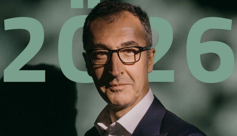 Cem Özdemir, the slightly green Greens candidate – because he thinks that's how he's going to win