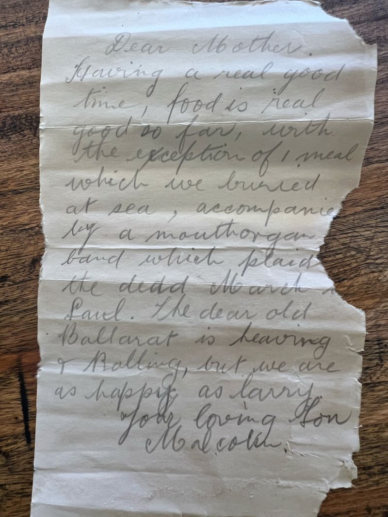 These messages from World War II soldiers were found in a bottle on an Australian beach more than 100 years later