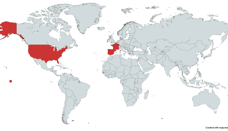 They are side by side on the map, but in the USA it is much colder than in Europe. Why?