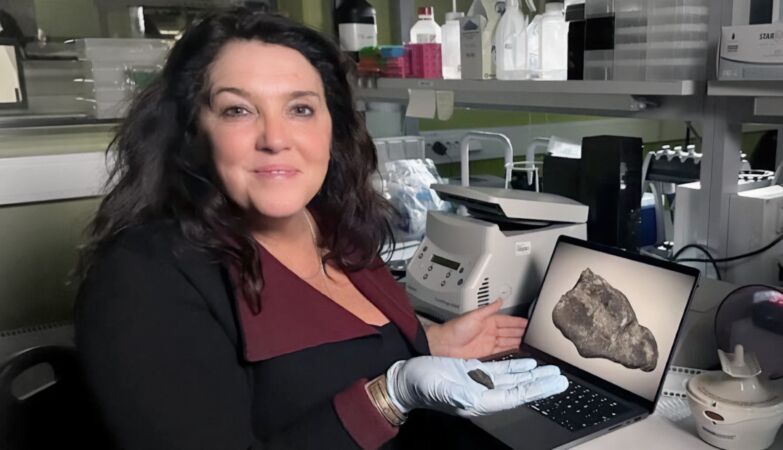 10,000-year-old gum was chewed by a Stone Age teenager