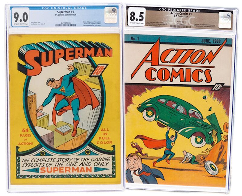 Three brothers find a 1939 “Superman n.º1” in their mother’s attic. It was worth 7.8 million euros