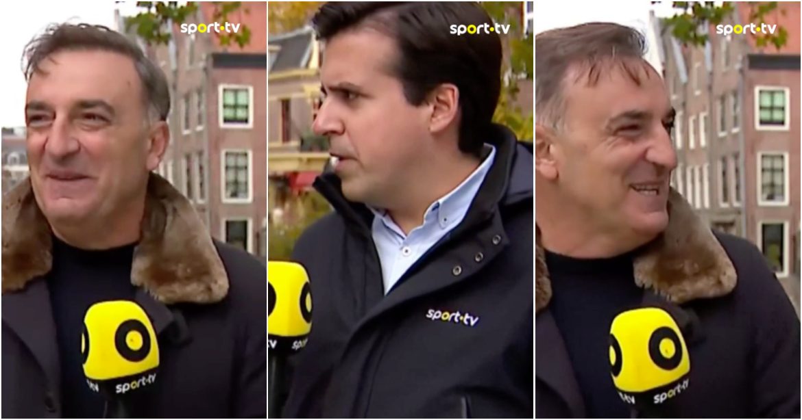 “I smell like greed here”: Carlos Carvalhal surprises during live on Sport TV
