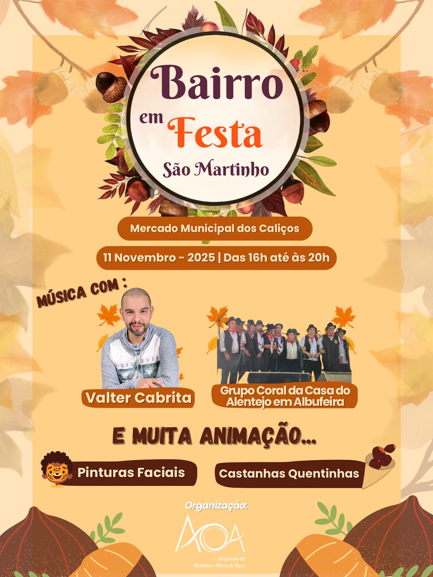 Albufeira celebrates São Martinho with magustos and festive activities in all parishes