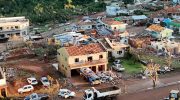 Winds of 330 km/h. Tornado turned city into a car “cemetery” in Brazil