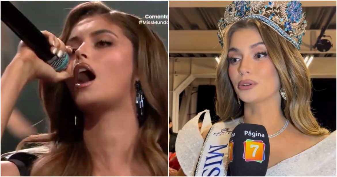 After crushing the semi-final… death metal singer won Miss World Chile
