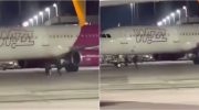 Despair leads two passengers to invade the runway to avoid missing their flight in Germany