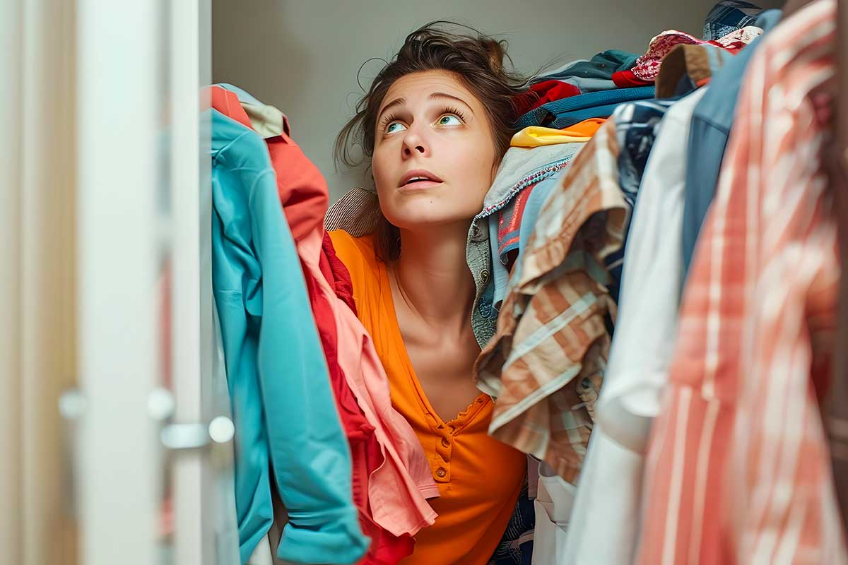 Chaos in the closet? The 10 minute trick that immediately frees up more space