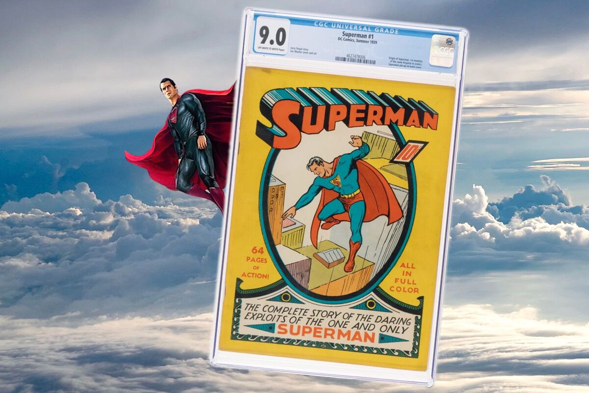 Three brothers find a 1939 “Superman n.º1” in their mother’s attic. It was worth 7.8 million euros