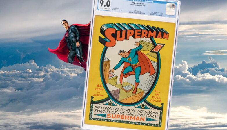 Three brothers find a 1939 “Superman n.º1” in their mother’s attic. It was worth 7.8 million euros