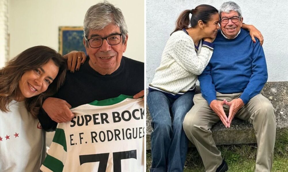 Rita Ferro Rodrigues declares to her father on her birthday: “I adore him and admire him deeply…”