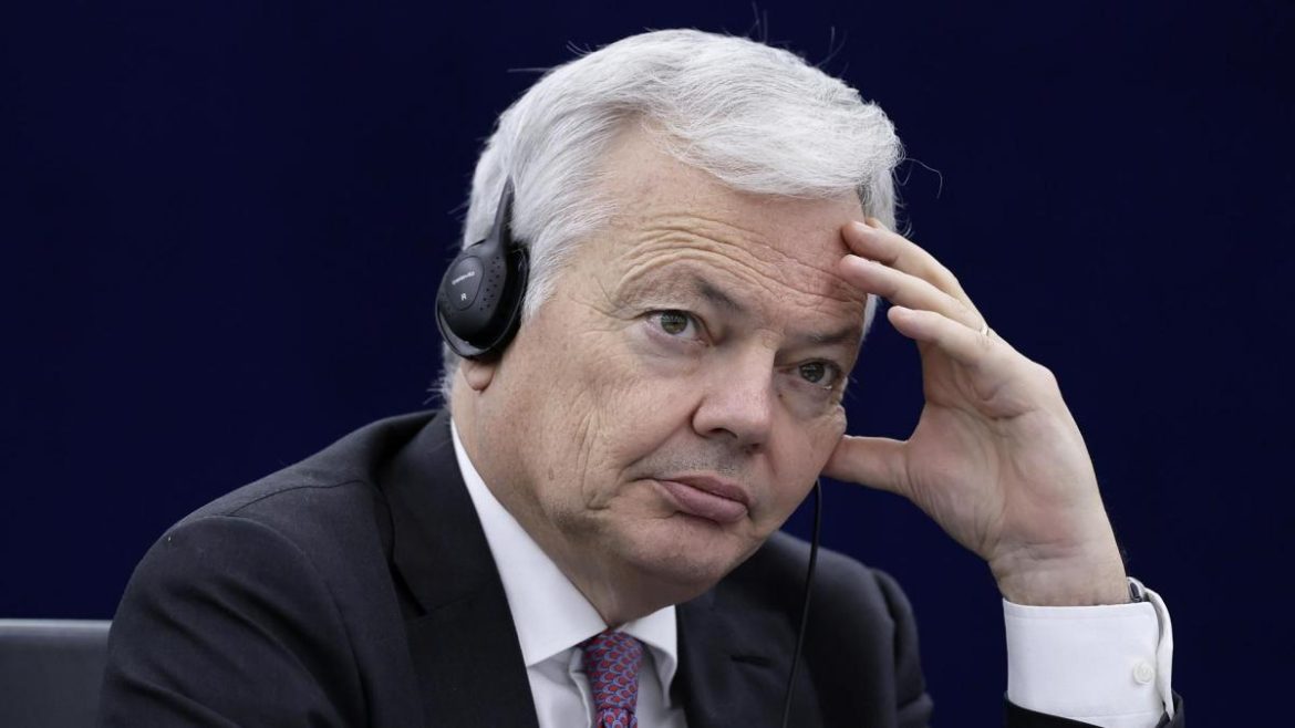 Former European Justice Commissioner Didier Reynders, charged in Belgium for alleged money laundering

