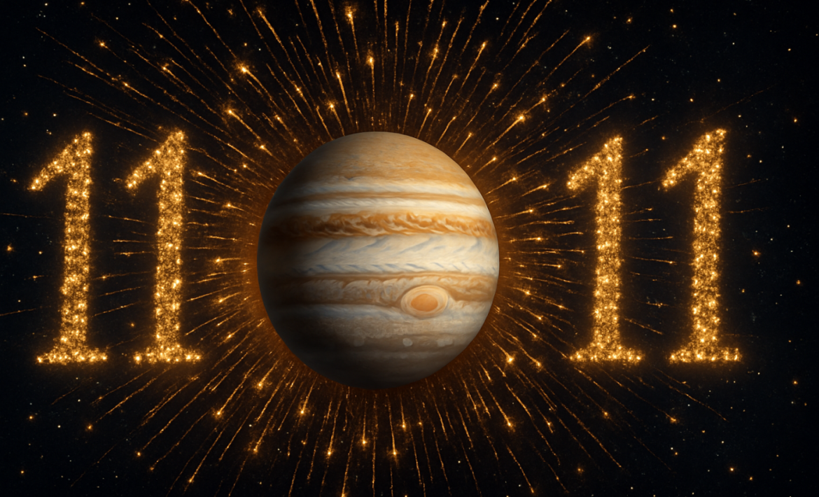 EXPLOSION OF LUCK in the sky from November 11. Great Benefic Jupiter goes retrograde in Cancer on the same day as the 11/11 portal!
