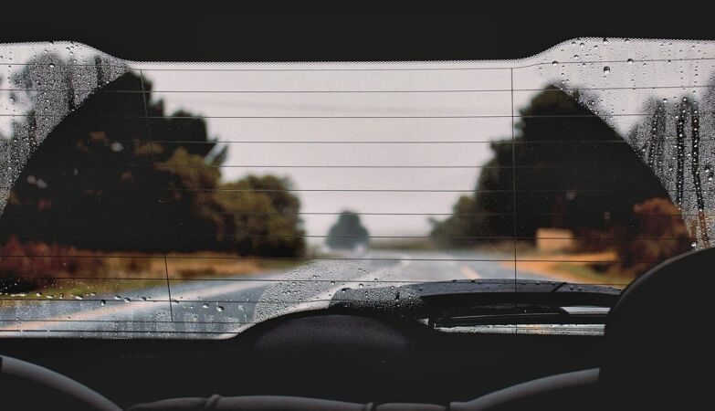 What are the lines on the rear window of cars for?